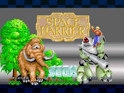 SEGA AGES Space Harrier screenshot - SEGA Universe