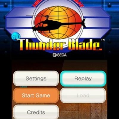 3D Thunder Blade screenshot - SEGA Universe