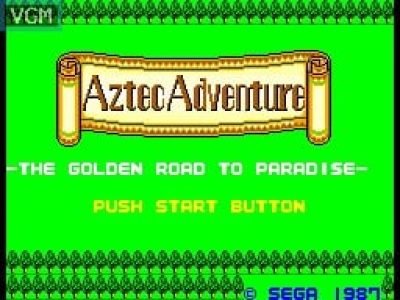 Aztec Adventure screenshot - SEGA Universe