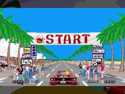 SEGA AGES Out Run screenshot - SEGA Universe