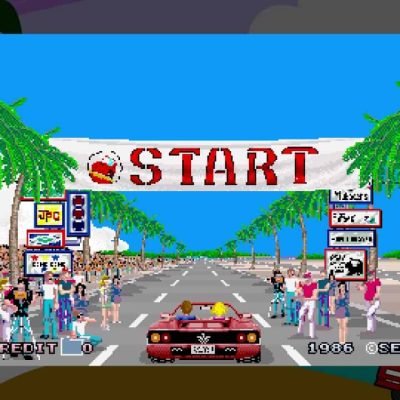 SEGA AGES Out Run screenshot - SEGA Universe